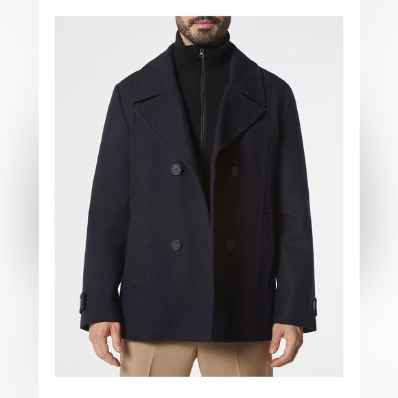 NWT Danton Melton Peacoat by Andrew Marc - Picture 15 of 15